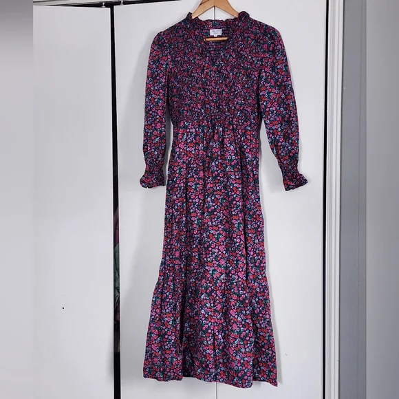Pink City Izzy Floral Long Sleeve Dress